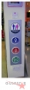 dubai sign display stand crowed control Q stands  Barrier and Queue Up Control System. Queue Up Stand - Crowd control barriers aka Q Stand are sold as portable folding free standing raffle box suggection box feedbak box acrylic products